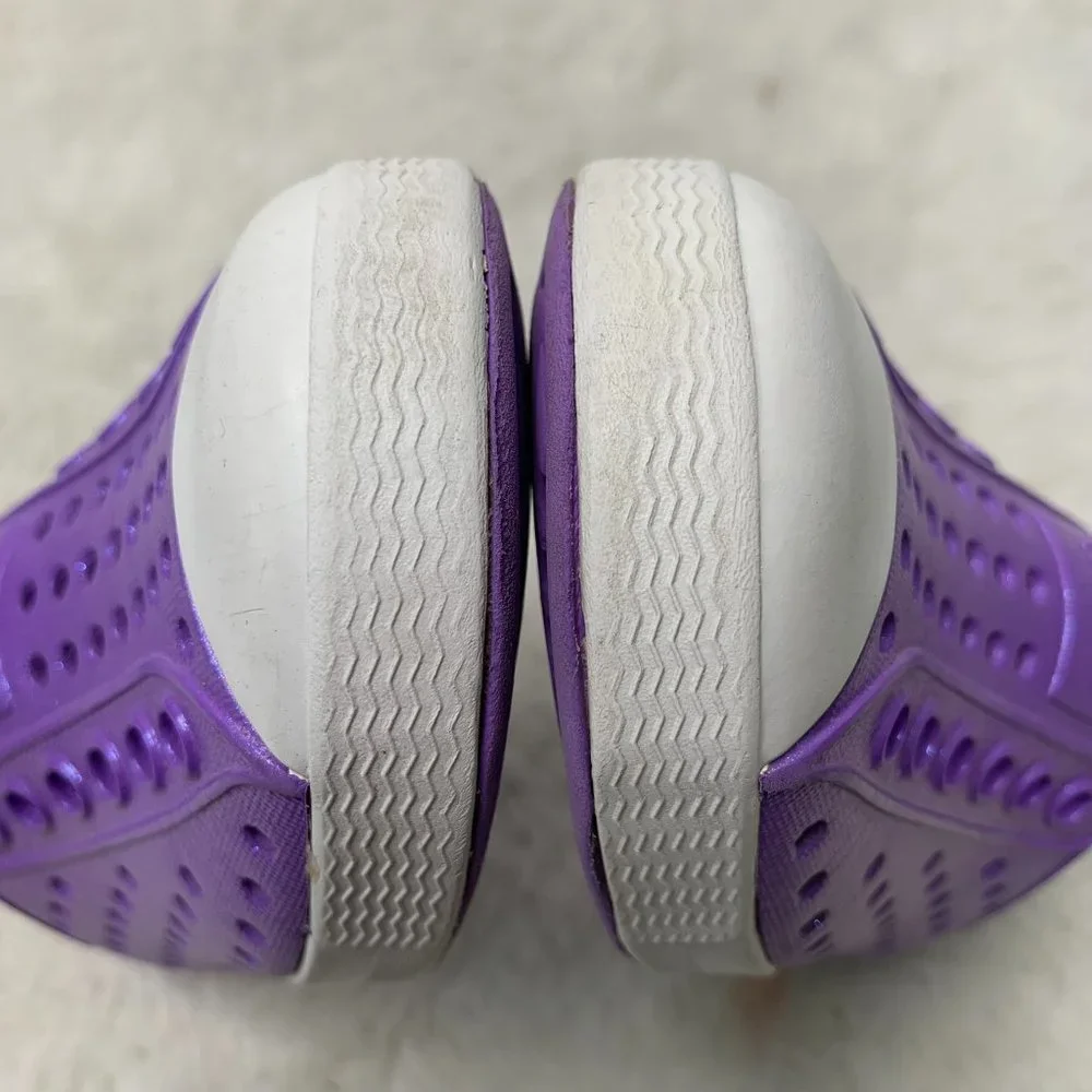 Native Purple Slip-On Water Friendly Toddler Shoes